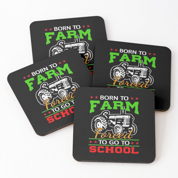 Item preview, Born To Farm Forced To Go To School designed and sold by AuroraApparel.