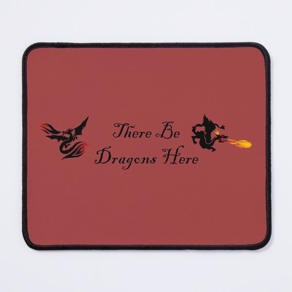 Item preview, There Be Dragons Here designed and sold by Thinklings.