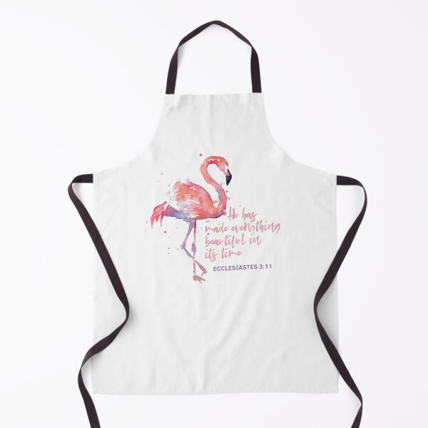 Item preview, Ecclesiastes 3:11 - He has made everything beautiful in its time - flamingo designed and sold by Cane & Abel Creations ..