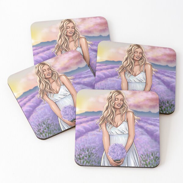 Item preview, lavender field designed and sold by alexvioletart.