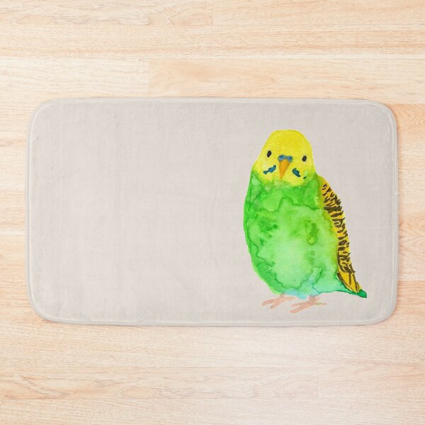Item preview, Watercolour Budgie designed and sold by Liv-Engler-Art.