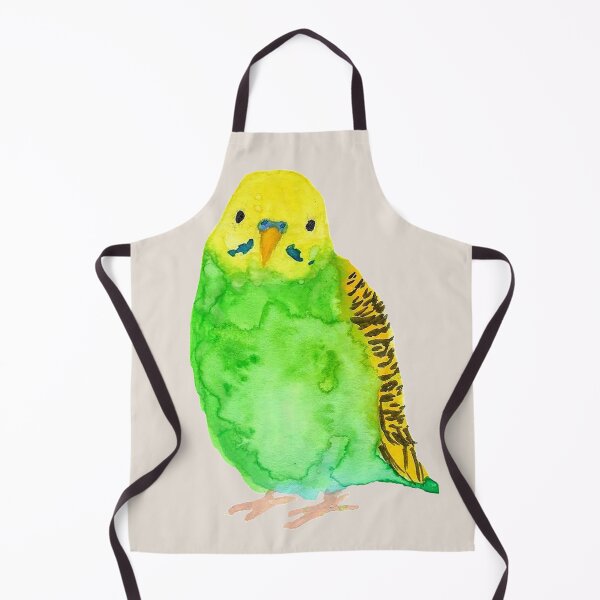 Item preview, Watercolour Budgie designed and sold by Liv-Engler-Art.