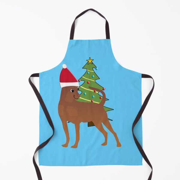 Item preview, Miniature Pinscher in Santa Hat designed and sold by dogplay.