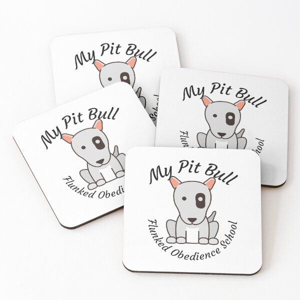 Item preview, My Pit Bull Flunked Obedience School - Popular Dog Breed - by Boo-da-chay designed and sold by Boo-da-chay.