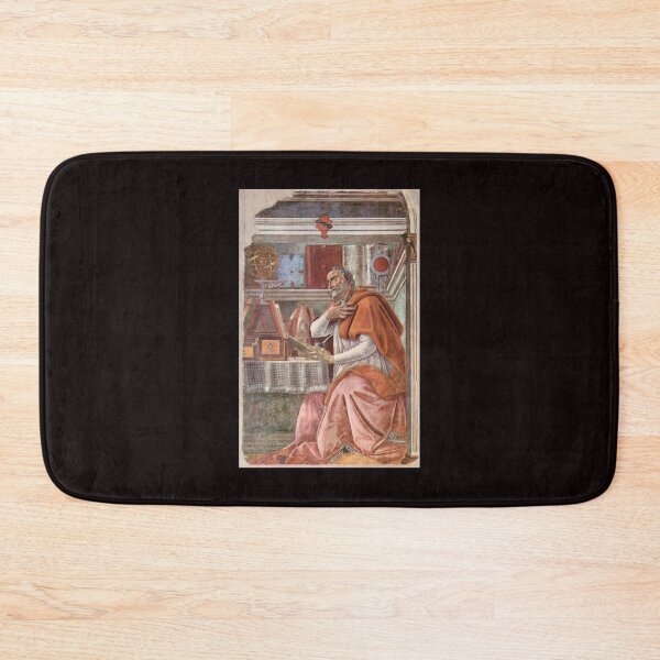 Item preview, 'St. Augustine In Prayer' by Botticelli (Reprint) designed and sold by Classic Visions Gallery.