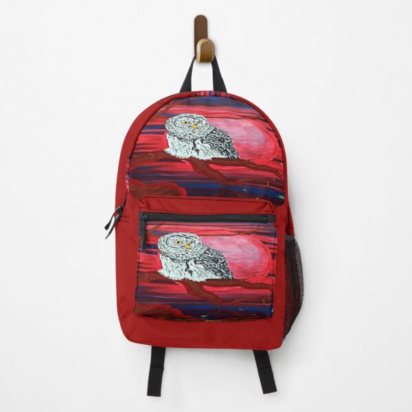 Item preview, Blood Moon Owl designed and sold by Jacklyn G. Jones.