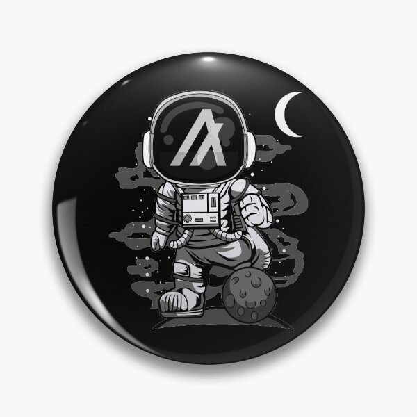 Artikelvorschau, Astronaut Algorand ALGO Coin To The Moon Crypto Token Cryptocurrency Wallet entworfen und verkauft von HarveyWatkins1.