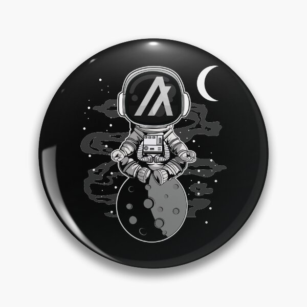 Artikelvorschau, Astronaut Algorand ALGO Coin To The Moon Crypto Token Cryptocurrency Wallet entworfen und verkauft von HarveyWatkins1.