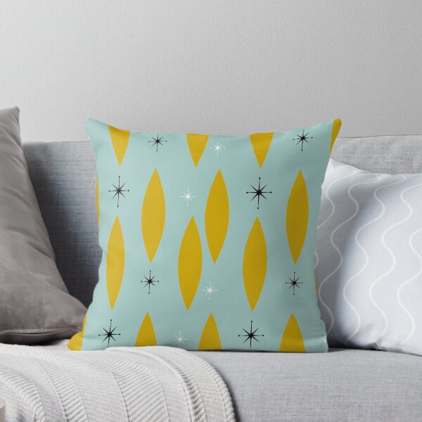 Item preview, Mid Century Modern Ovals and Starbursts Pattern designed and sold by Itaya Art.