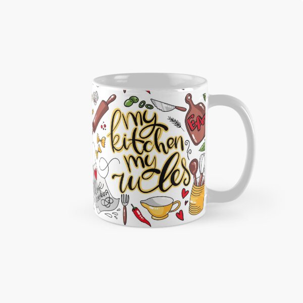 Item preview, my kitchen my rules designed and sold by alexvioletart.
