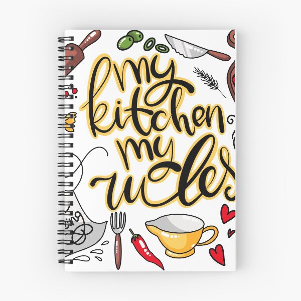 Item preview, my kitchen my rules designed and sold by alexvioletart.