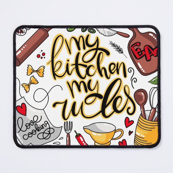 Item preview, my kitchen my rules designed and sold by alexvioletart.