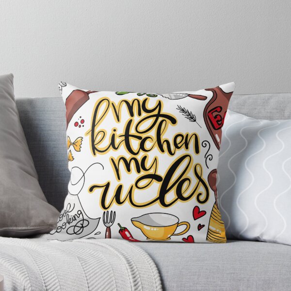 Item preview, my kitchen my rules designed and sold by alexvioletart.