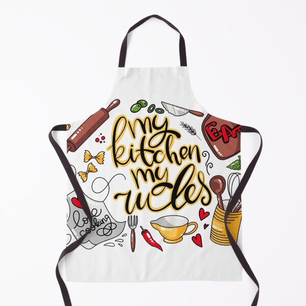 Item preview, my kitchen my rules designed and sold by alexvioletart.