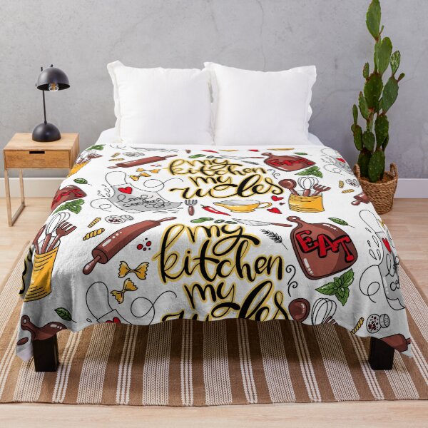 Item preview, my kitchen my rules designed and sold by alexvioletart.