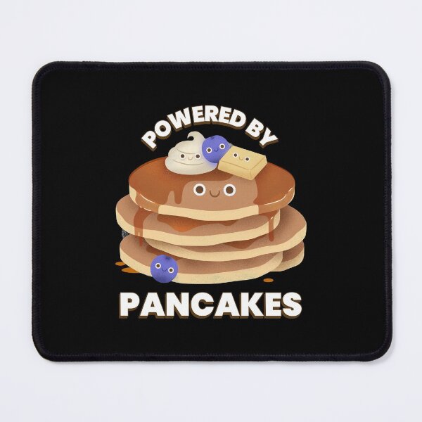 Item preview, POWERED BY PANCAKES  designed and sold by RetroPlaceee.
