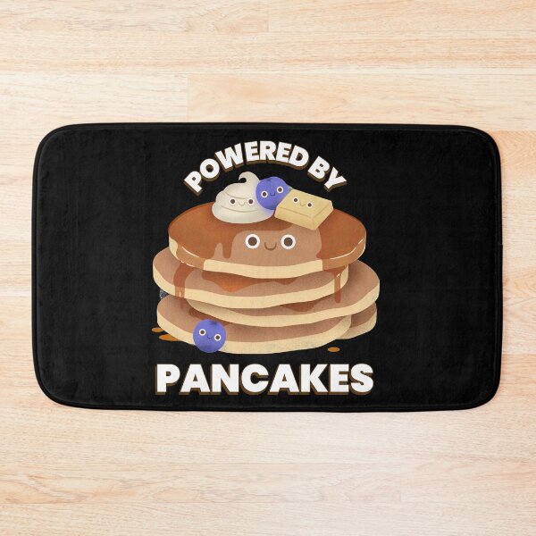 Item preview, POWERED BY PANCAKES  designed and sold by RetroPlaceee.