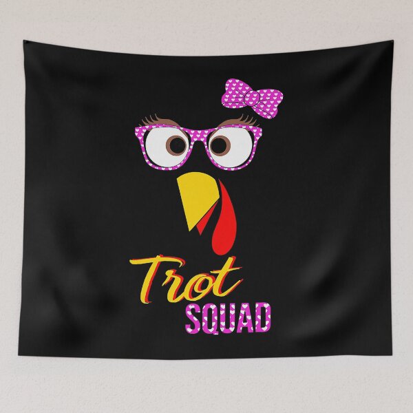 Item preview, Camiseta divertida de acción de gracias de Turkey Trot Squad designed and sold by OsborneKlein.