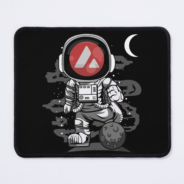 Item preview, Astronaut Avalanche AVAX Coin To The Moon Crypto Token Cryptocurrency Wallet designed and sold by HarveyWatkins1.