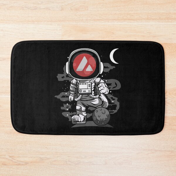 Item preview, Astronaut Avalanche AVAX Coin To The Moon Crypto Token Cryptocurrency Wallet designed and sold by HarveyWatkins1.