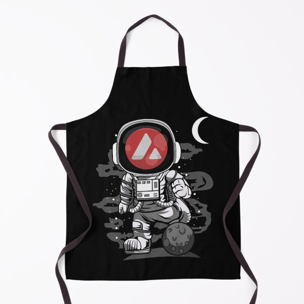 Item preview, Astronaut Avalanche AVAX Coin To The Moon Crypto Token Cryptocurrency Wallet designed and sold by HarveyWatkins1.