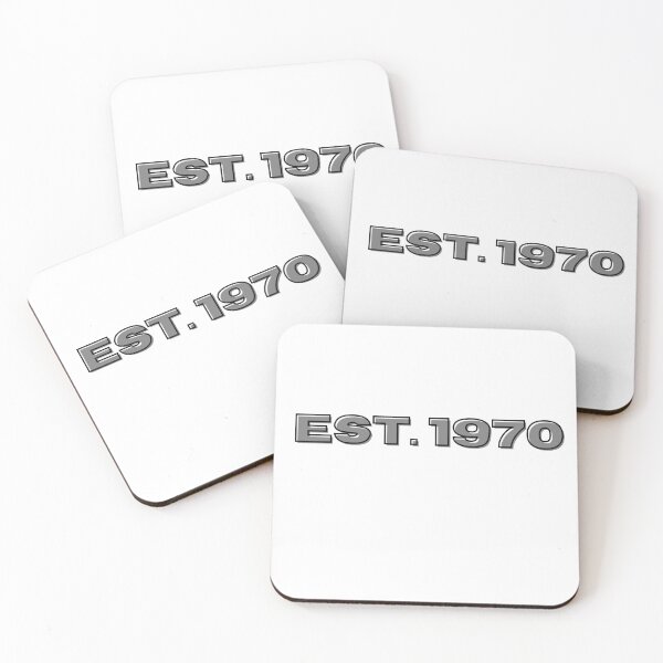 Item preview, EST. 1970 designed and sold by FauxAesthetic.