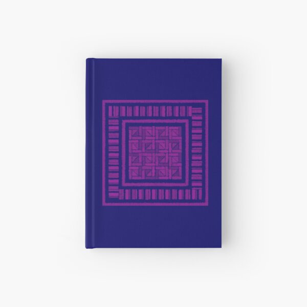 Artikel-Vorschau von Geometrische Mosaikstickerei - Blau & Magenta, designt und verkauft von BilloRaani.