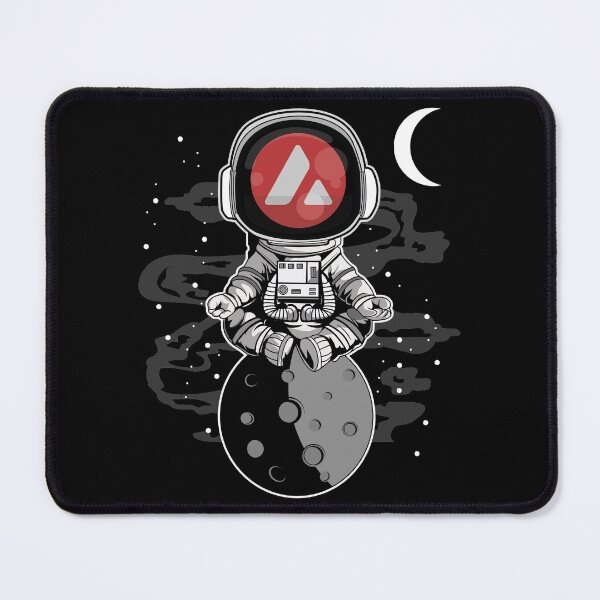 Item preview, Astronaut Avalanche AVAX Coin To The Moon Crypto Token Cryptocurrency Wallet designed and sold by HarveyWatkins1.