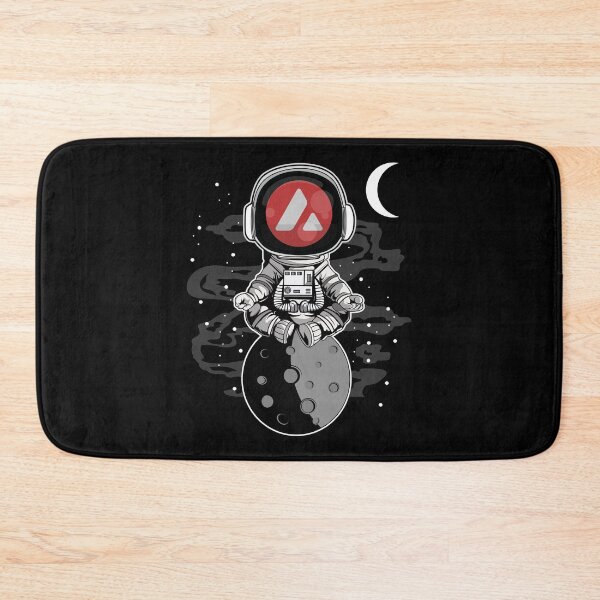 Item preview, Astronaut Avalanche AVAX Coin To The Moon Crypto Token Cryptocurrency Wallet designed and sold by HarveyWatkins1.