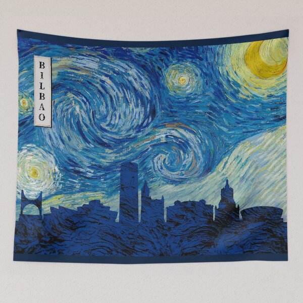 Item preview, Bilbao Van Gogh Starry Night designed and sold by DFerraz.