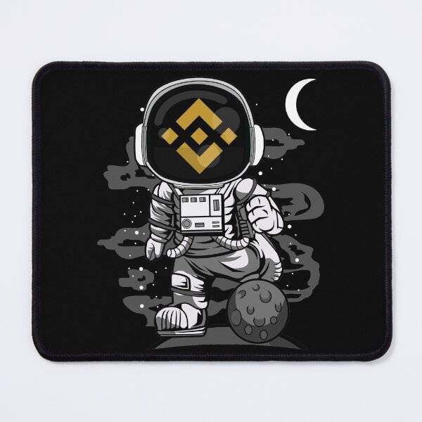 Item preview, Astronaut Binance BNB Coin To The Moon Crypto Token Cryptocurrency Wallet designed and sold by HarveyWatkins1.