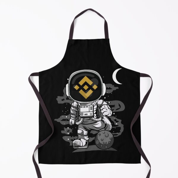 Item preview, Astronaut Binance BNB Coin To The Moon Crypto Token Cryptocurrency Wallet designed and sold by HarveyWatkins1.