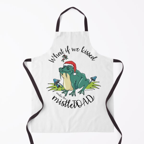 Item preview, What if we kissed under the mistleTOAD designed and sold by Petra Vitéz.