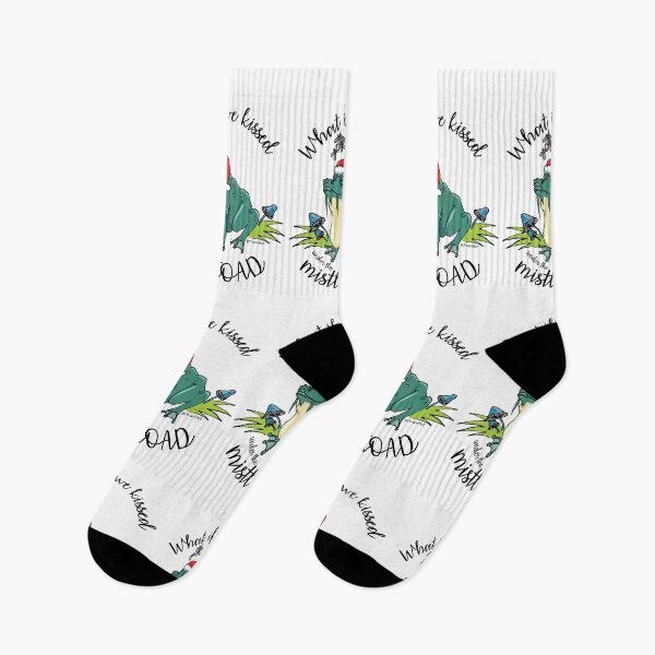 Item preview, What if we kissed under the mistleTOAD designed and sold by Petra Vitéz.