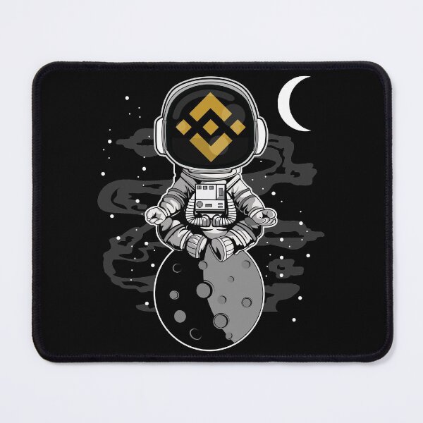 Item preview, Astronaut Binance BNB Coin To The Moon Crypto Token Cryptocurrency Wallet designed and sold by HarveyWatkins1.