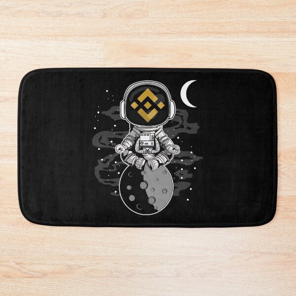 Item preview, Astronaut Binance BNB Coin To The Moon Crypto Token Cryptocurrency Wallet designed and sold by HarveyWatkins1.