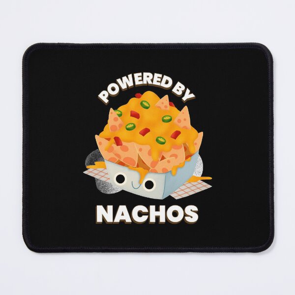Item preview,   POWERED BY NACHOS  designed and sold by RetroPlaceee.