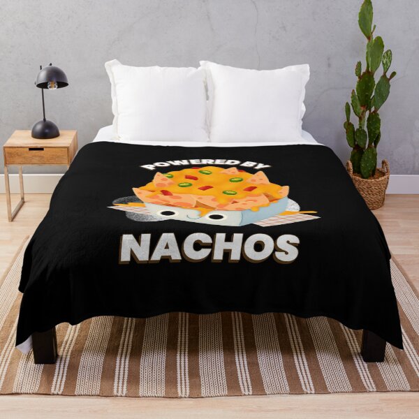 Item preview,   POWERED BY NACHOS  designed and sold by RetroPlaceee.