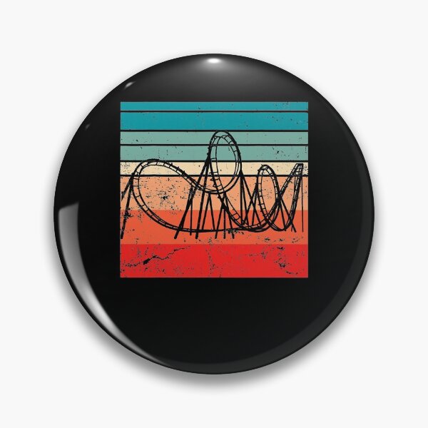 Item preview, Vintage Retro Roller Coaster Amusement Park Lover T-Shirt designed and sold by OsborneKlein.