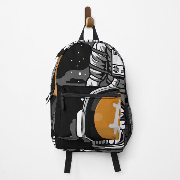 Item preview, Astronaut BitCoin BTC To The Moon Crypto Token Cryptocurrency Wallet designed and sold by HarveyWatkins1.