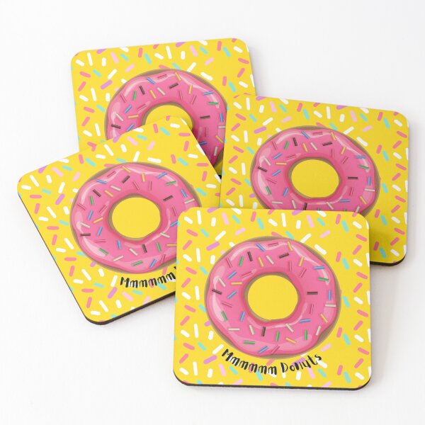 Item preview, Homer Pink and Blue Donuts designed and sold by Tassie-Tiger.