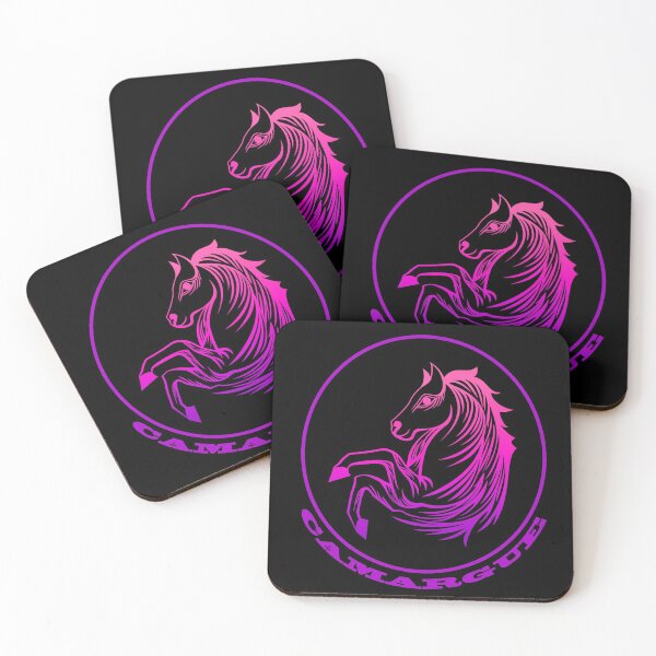 Item preview, Fluorescent pink Camargue horse designed and sold by Astralia.