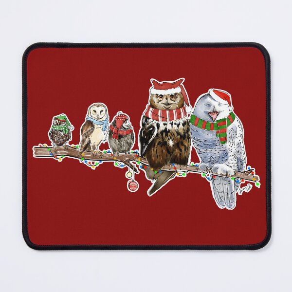 Item preview, Xmas Owls designed and sold by ChiaraFinetti.
