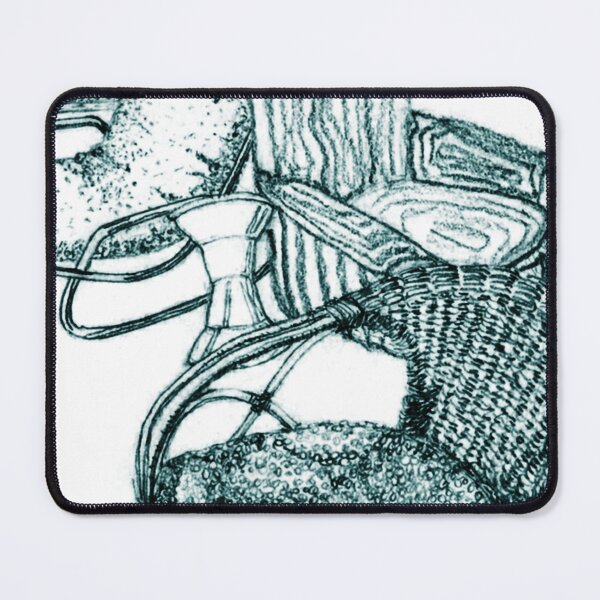Item preview, Chair Story in Blue Green designed and sold by Anne Huth.