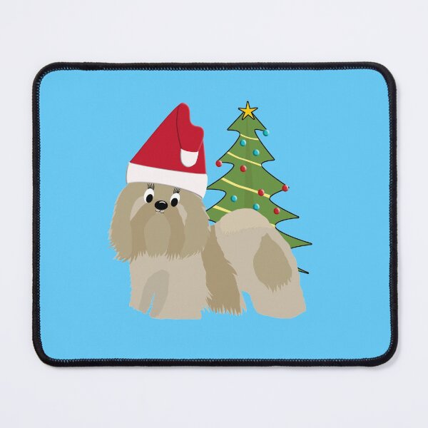 Item preview, Copy of Cute Cartoon Shi Tzu in a Santa Hat designed and sold by dogplay.
