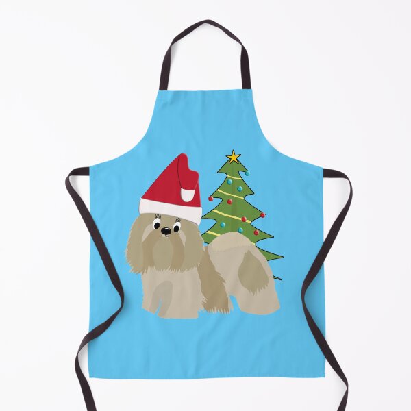 Item preview, Copy of Cute Cartoon Shi Tzu in a Santa Hat designed and sold by dogplay.