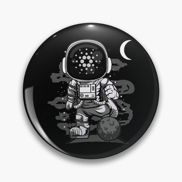 Item preview, Astronaut ADA Cardano Coin To The Moon Crypto Token Cryptocurrency Wallet designed and sold by HarveyWatkins1.