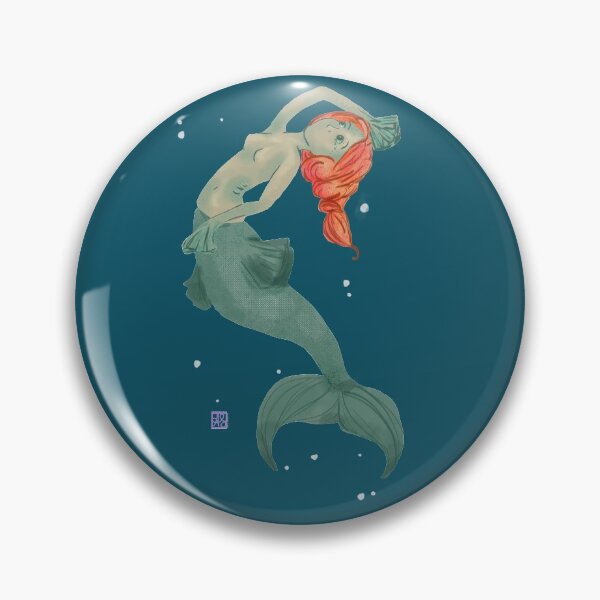 Item preview, Mermaid sketch designed and sold by AriadneSullivan.