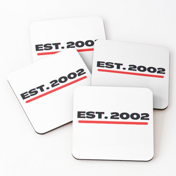 Item preview, EST. 2002 designed and sold by FauxAesthetic.