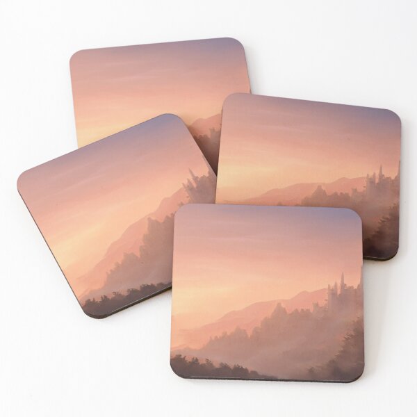 Item preview, Sunrise across the valley designed and sold by LonelyFootpad.